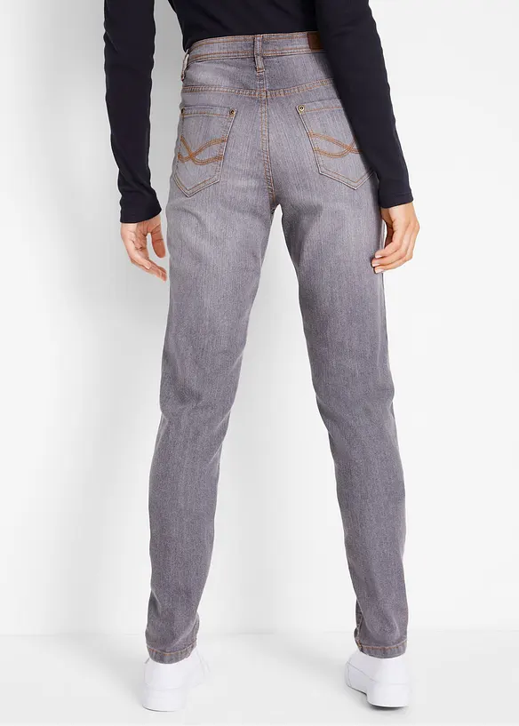 Mom-jeans Mid Waist, Komfort-Stretch, bonprix