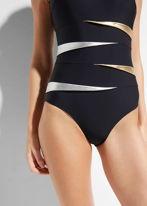 Shape-badedrakt med innfellinger, sterkt formende, bonprix