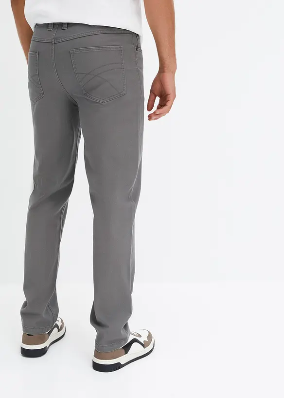Classic Fit stretchbukse, Straight, bonprix