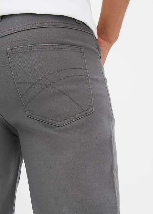 Classic Fit stretchbukse, Straight, bonprix