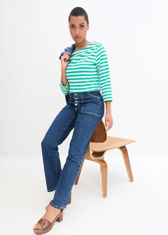 Jeansskjorte, bonprix