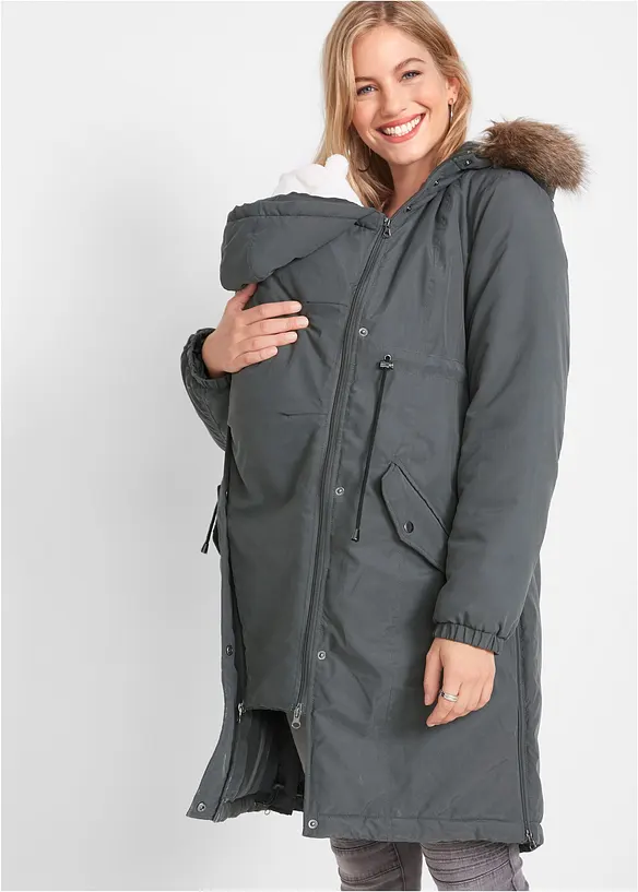 3-i-1-mamma-parkas med bæreinnlegg, bonprix