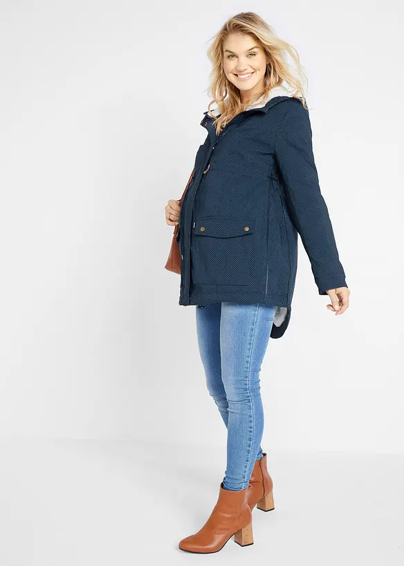 Mykt fôret 3-i-1-mamma- og bærejakke, bonprix