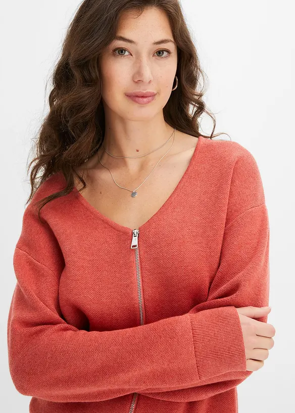 Oversized strikkejakke, bonprix