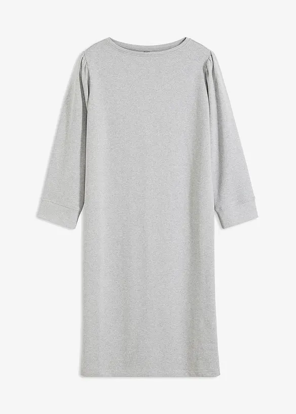 Sweatkjole med 3/4-lange ermer, bonprix