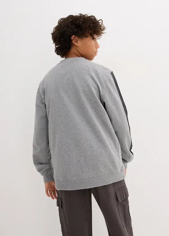 Sweatshirt i myk bomullsmiks, bonprix