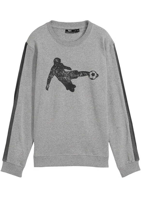 Sweatshirt i myk bomullsmiks, bonprix
