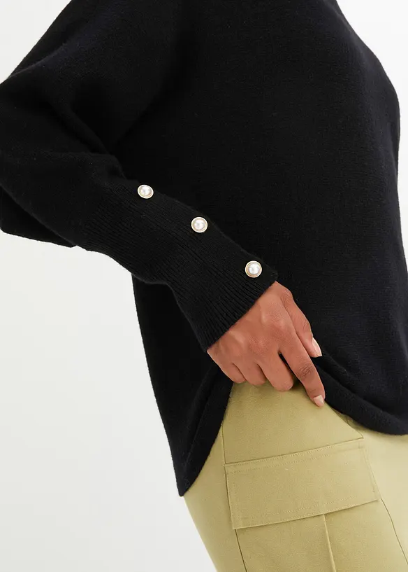 Genser i viskosemiks, bonprix