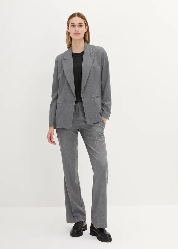 Dobbeltspent ullblazer, bonprix