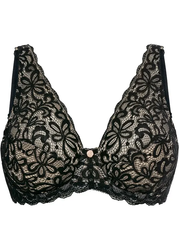 Spile-BH med nydelige blonder, bonprix