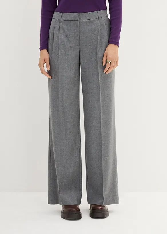 Bukse med ull og legg, bonprix