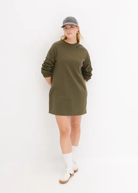 Oversized sweatshirtkjole, bonprix