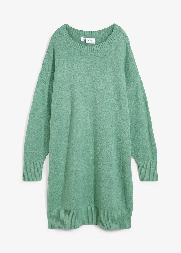 Oversized strikket kjole, bonprix
