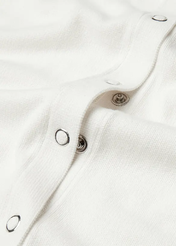 Cardigan i ren bomull, bonprix