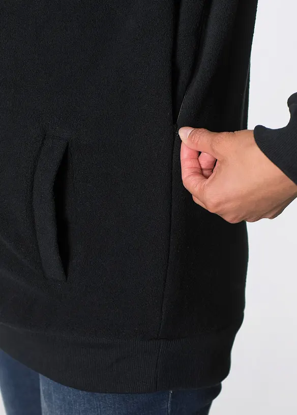 2-i-1-mamma-/bærejakke i fleece, bonprix