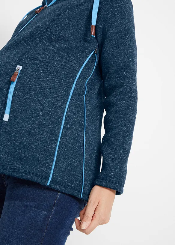 Mammajakke i fleece med bæreinnlegg, bonprix
