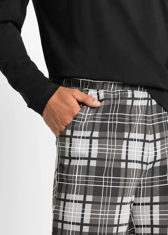 Pyjamas i 100% bomull, bonprix