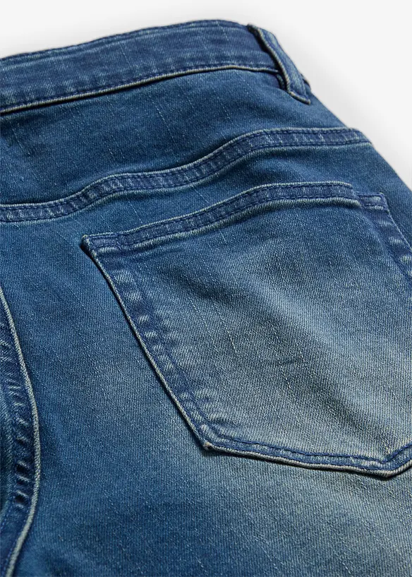 Extra Loose Fit-jeans med regulerbar linning, Straight, bonprix