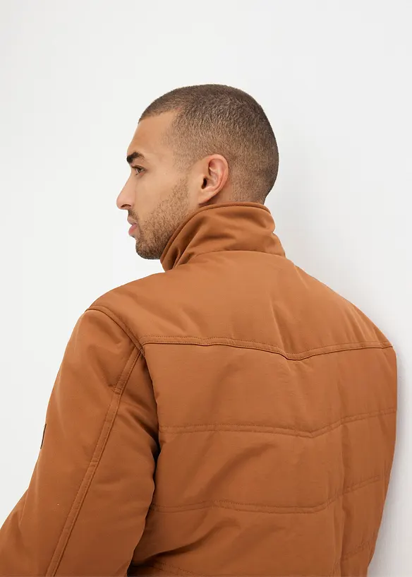 Softshell-vinterjakke i bomberjakkemodell, bonprix