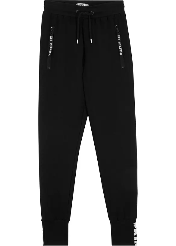 Joggebukse i ren bomull, bonprix