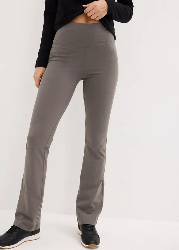Bomulls-leggings, Flared Leg, bonprix
