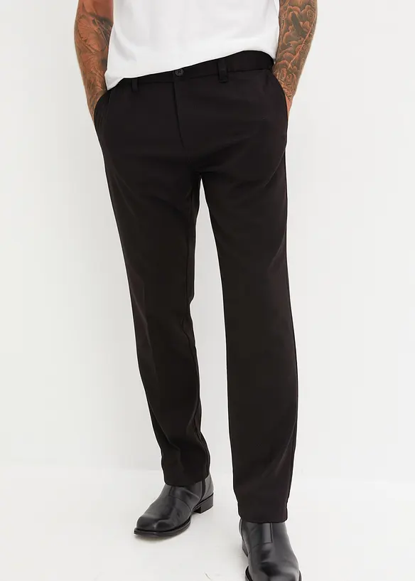 Elegant bukse med press, Regular Fit, bonprix