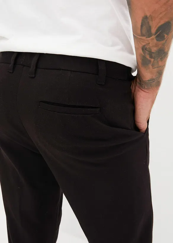 Elegant bukse med press, Regular Fit, bonprix
