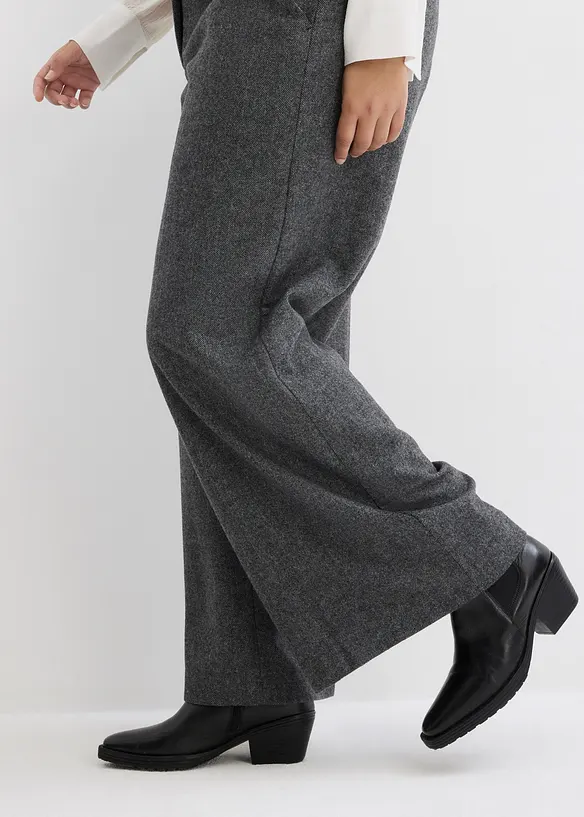 Ullblazer med fiskebensmønster, bonprix