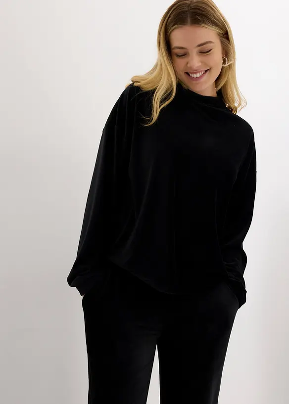 Bukse av jerseycord, bonprix