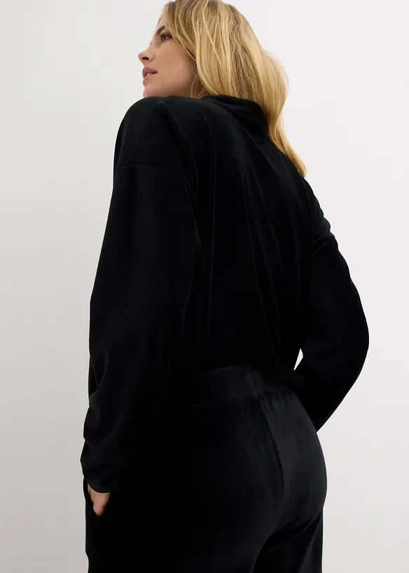 Bukse av jerseycord, bonprix