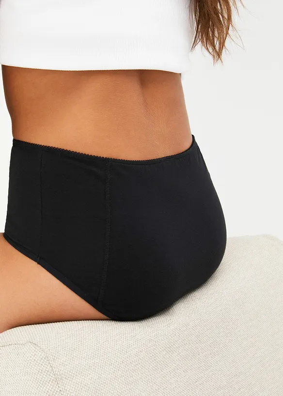 Maxi-menstruse med økologisk bomull og middels absorberingsevne (2-pack), bonprix