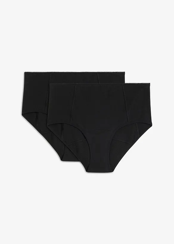 Maxi-menstruse med økologisk bomull og middels absorberingsevne (2-pack), bonprix