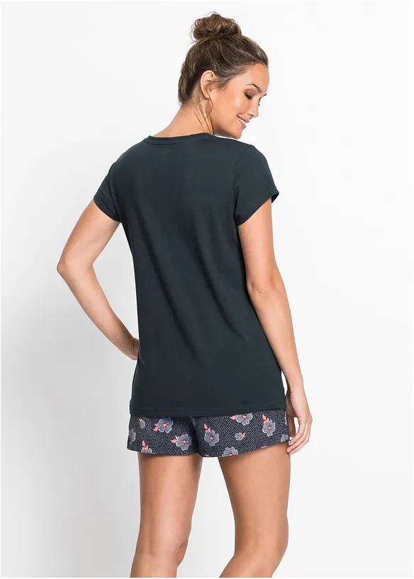 Pyjamas i 100% bomull, bonprix