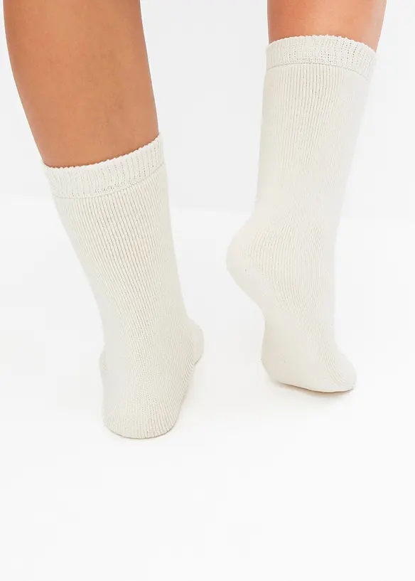 Termo-frottésokker (4-pack), bonprix