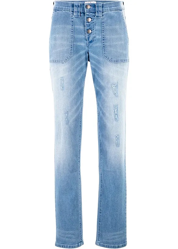 Boyfriend-jeans, Komfort-Stretch, bonprix