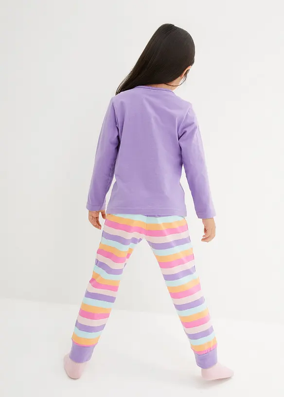 Pyjamas av myk bomull (2-delt sett), bonprix
