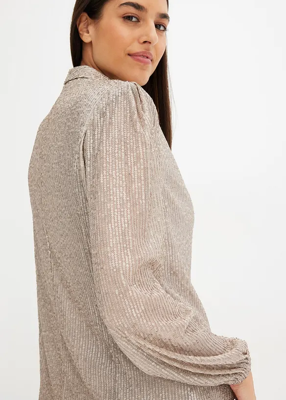 Blazer med paljetter, bonprix