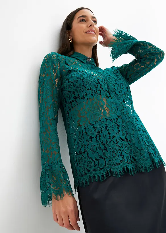 Bluse av blonde, bonprix