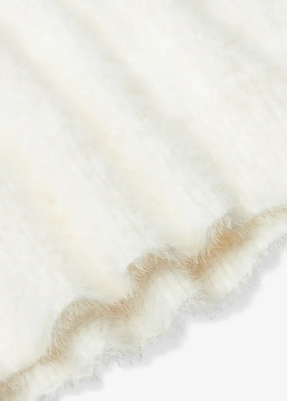 Oversized genser med dyp utringning i ryggen, bonprix