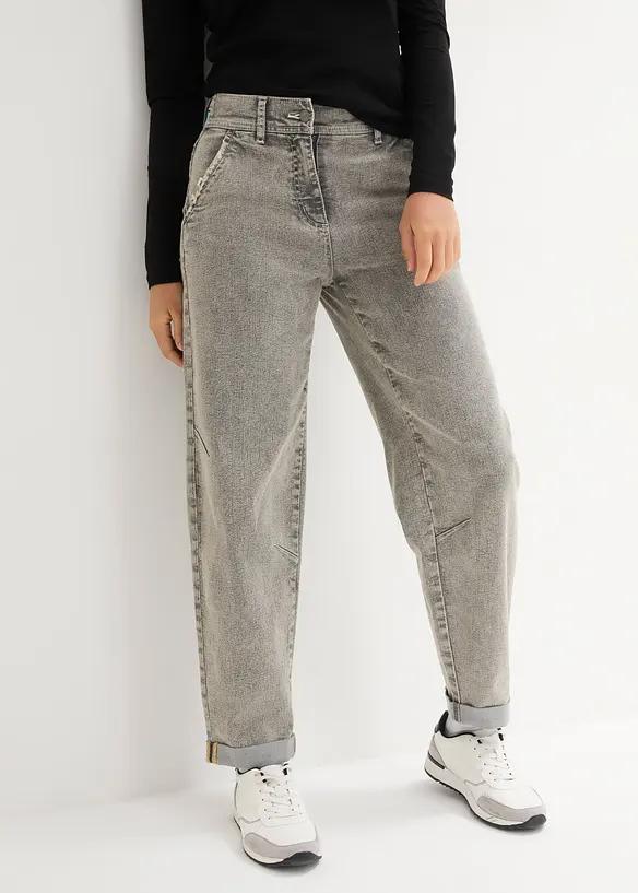 Jeans med vintage-vask, bonprix