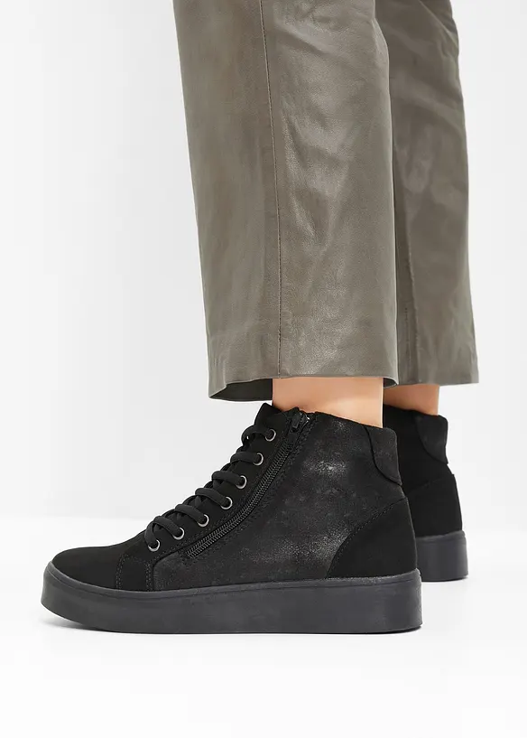 Ankelhøye platåsneakers, bonprix