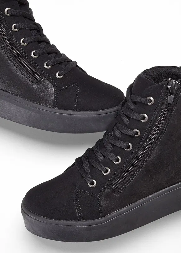 Ankelhøye platåsneakers, bonprix