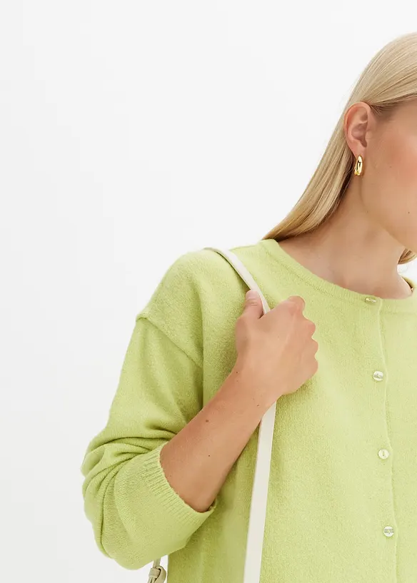 Finstrikket cardigan, bonprix