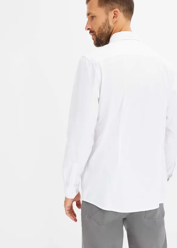 Businesskjorte med stretch, Regular Fit, bonprix