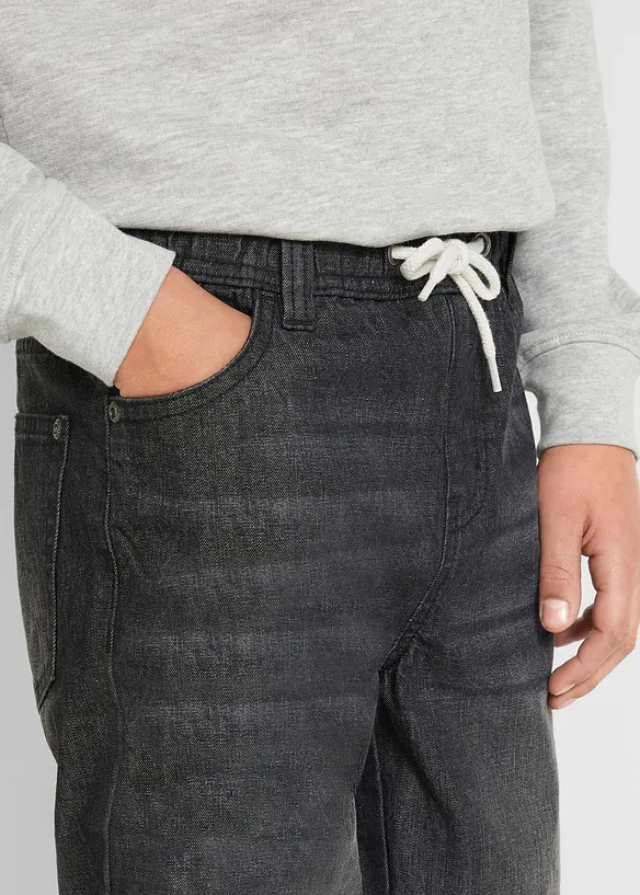 Regular Fit-pull on-jeans med bomull (2-pack), bonprix