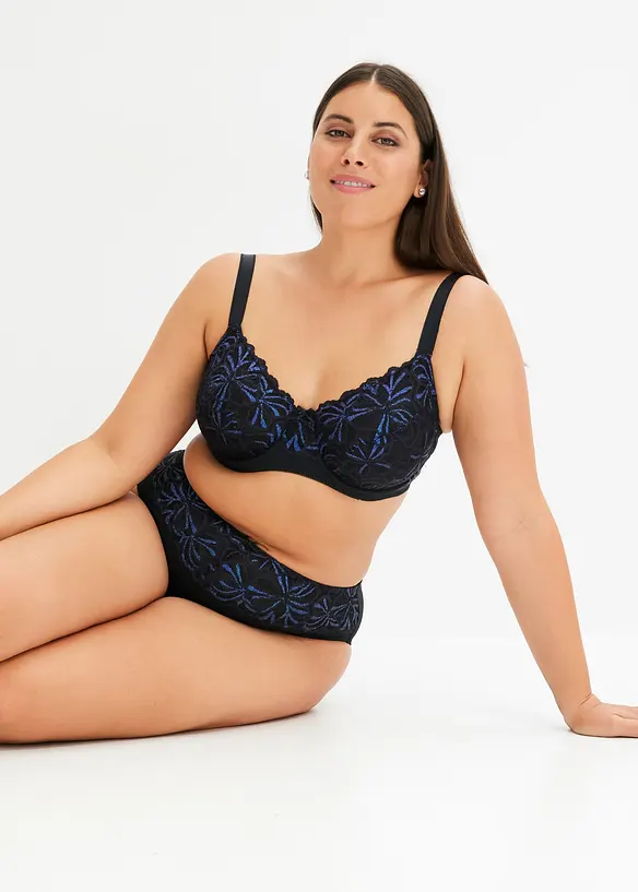 Minimizer-BH med flerfarget glittergarn, bonprix