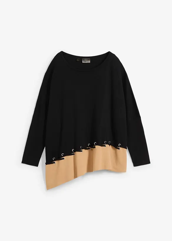 Finstrikket ponchogenser, bonprix