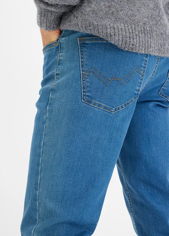 Regular Fit stretchjeans, Straight (2-pack), bonprix