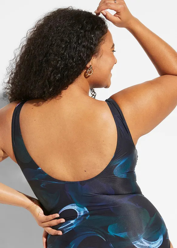 Shape-badedrakt med rynking, lett formende, bonprix