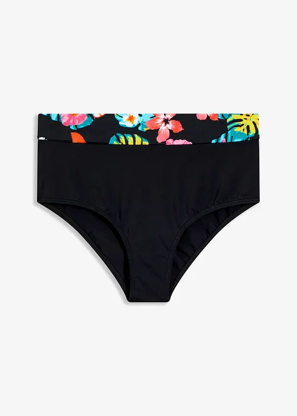 High Waist bikinibukse med normalt skåret bukse, bonprix